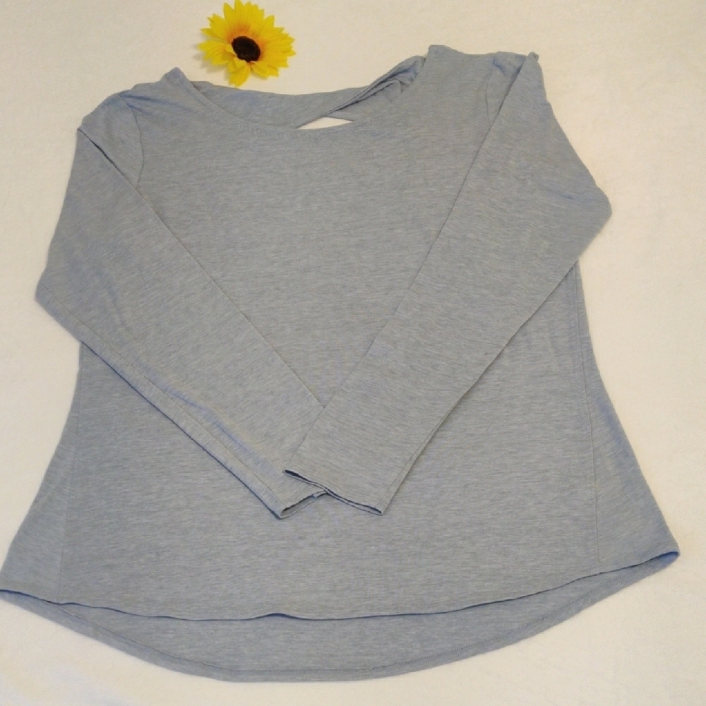 Athleta. Women's Light Gray Top
